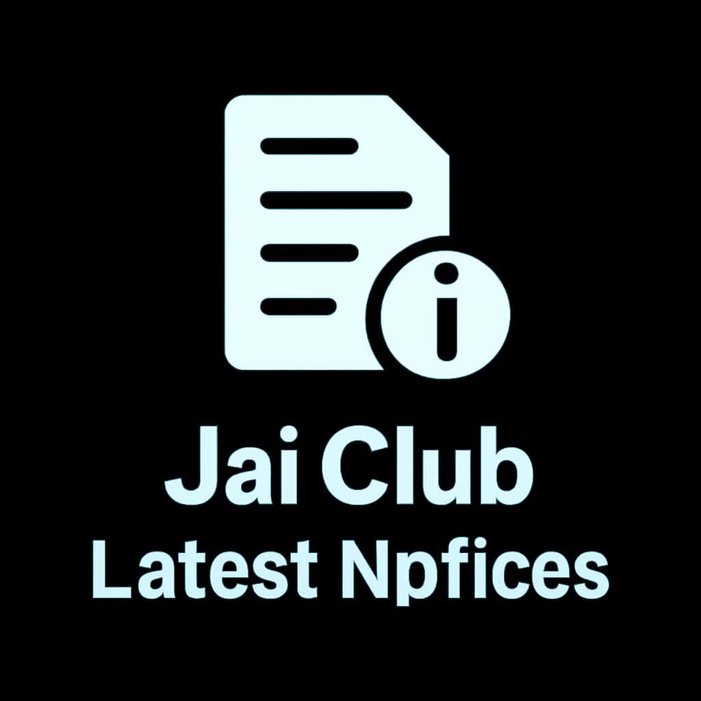 Icon representing the Latest Jai Club Notices.