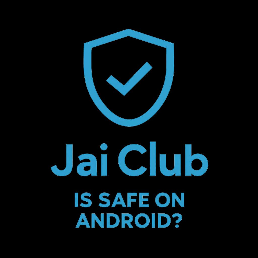 Badge representing the safety of Jai Club on Android.