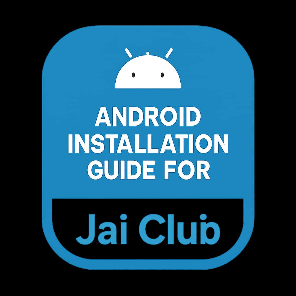 A professional badge for the Jai Club Android Installation Guide.