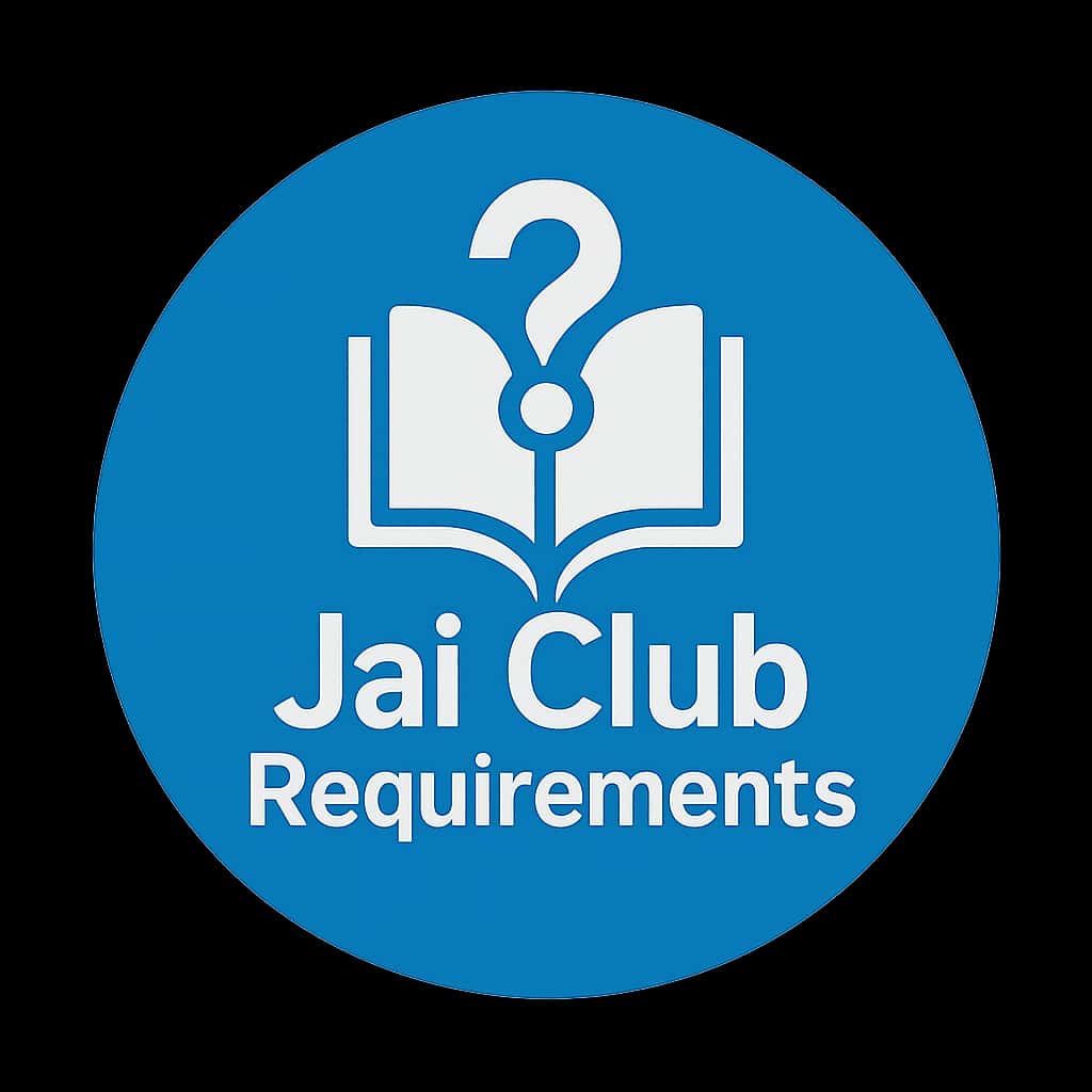 An icon signifying Jai Club Requirements.