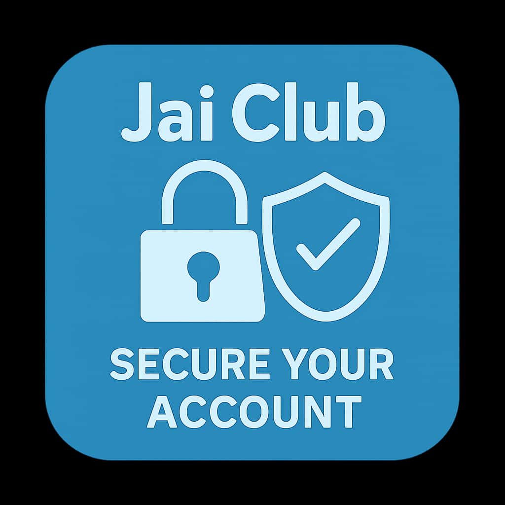 An icon representing the security of the Jai Club account.
