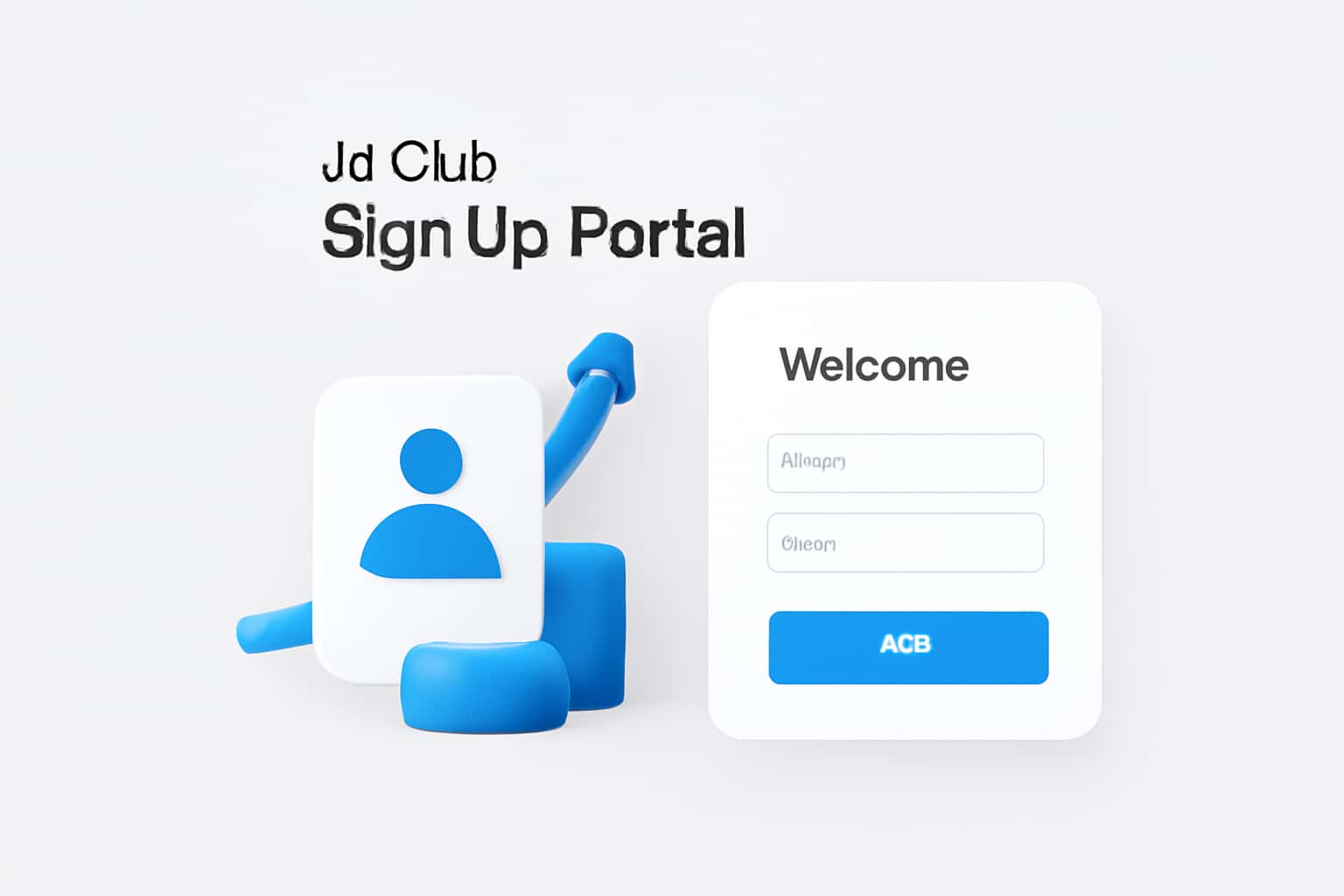 Jai Club Sign Up Portal Interface