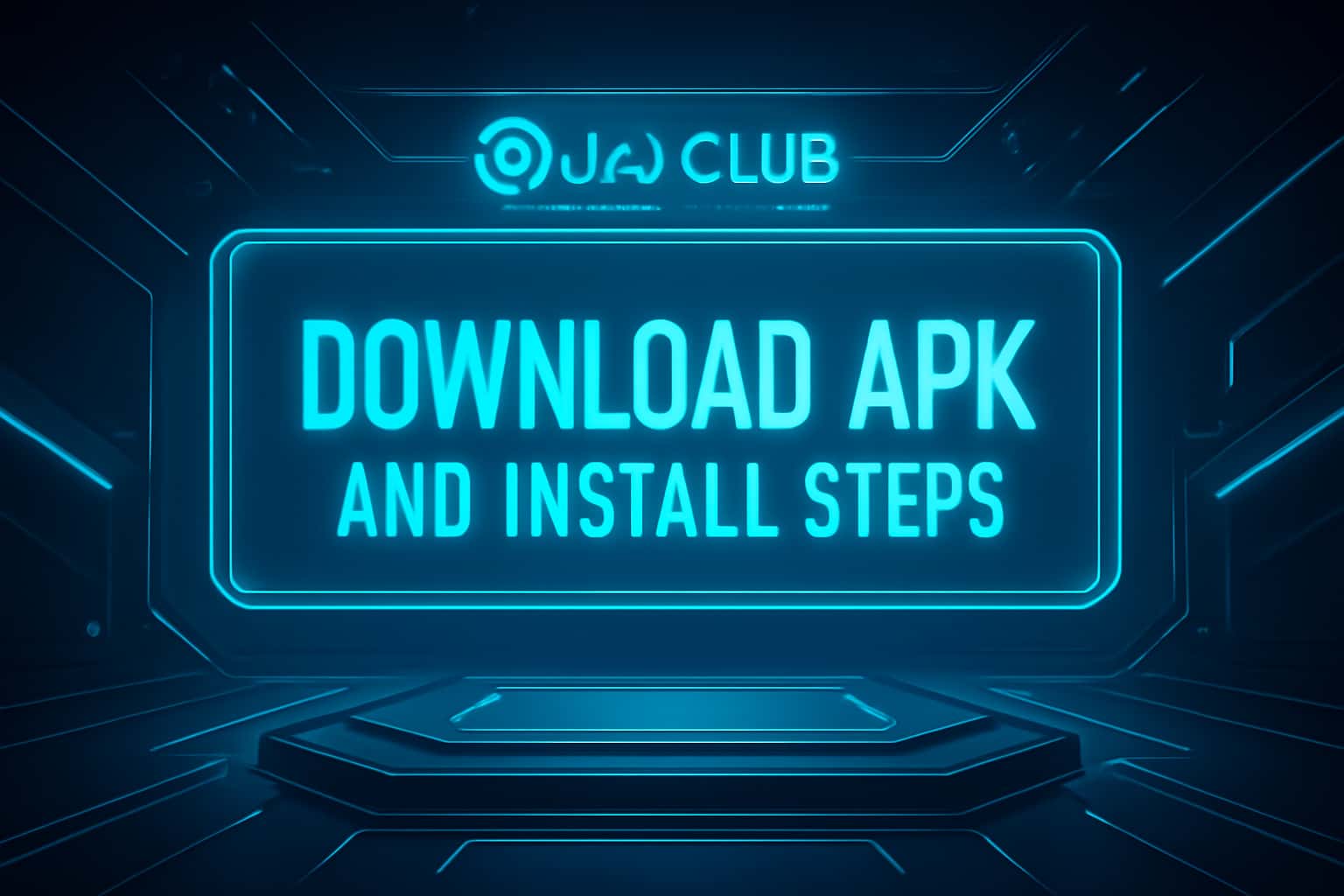 Futuristic glowing app background